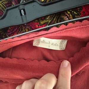 Altar'd State Red Casual Skirt